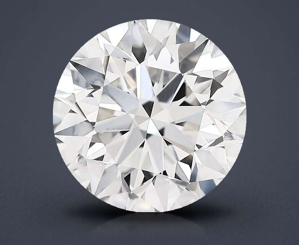 9.59ct F VVS2 Excellent Cut Round Lab Grown Diamond