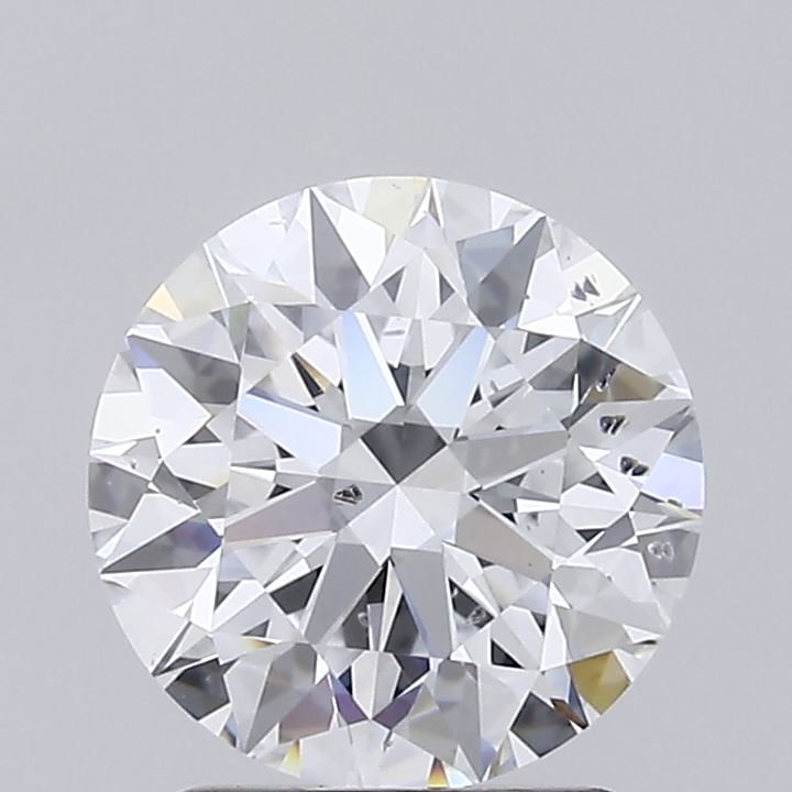 2.07ct E SI1 Rare Carat Ideal Cut Round Lab Grown Diamond