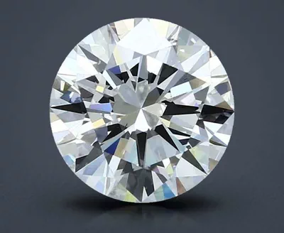 3.39ct K SI1 Rare Carat Ideal Cut Round Diamond