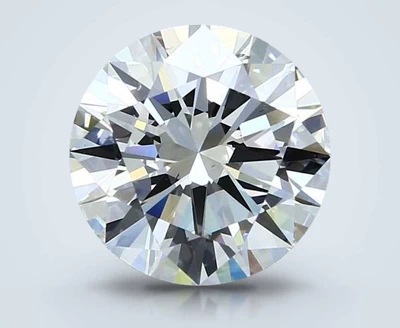 3.39ct K SI1 Rare Carat Ideal Cut Round Diamond