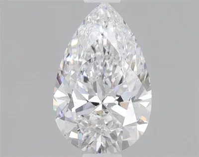 0.97ct E VS2 Rare Carat Ideal Cut Pear Lab Grown Diamond