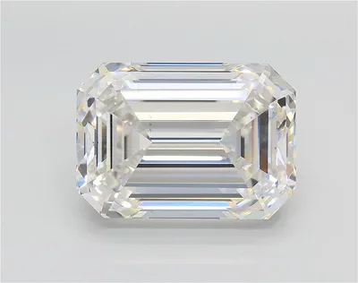 10.16ct F VS1 Rare Carat Ideal Cut Emerald Lab Grown Diamond