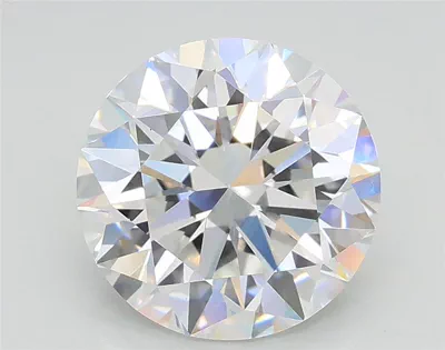 2.01ct E VVS2 Excellent Cut Round Lab Grown Diamond