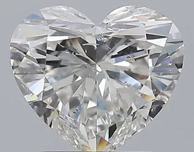 2.01ct G SI2 Rare Carat Ideal Cut Heart Diamond