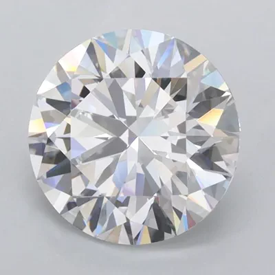 2.44ct D FL Rare Carat Ideal Cut Round Lab Grown Diamond