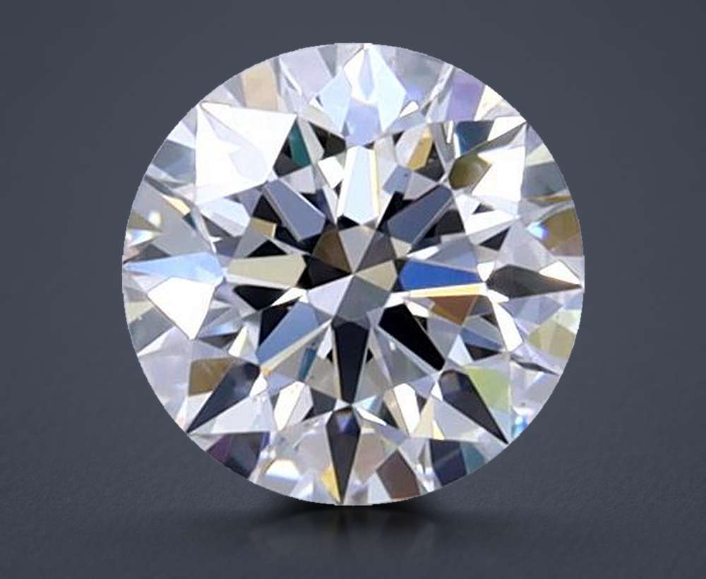 0.32ct D VS2 Rare Carat Ideal Cut Round Diamond