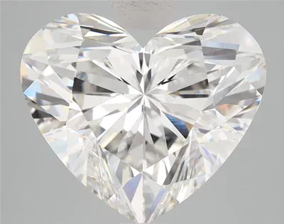 5.06ct G VS2 Rare Carat Ideal Cut Heart Lab Grown Diamond