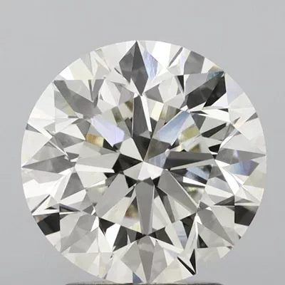 3.68ct I VVS2 Excellent Cut Round Lab Grown Diamond