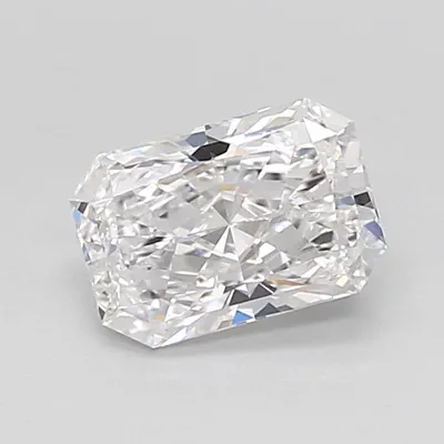 1.01ct D VVS2 Rare Carat Ideal Cut Radiant Lab Grown Diamond