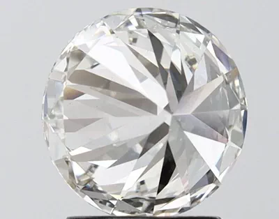 2.03ct H VS2 Rare Carat Ideal Cut Round Lab Grown Diamond