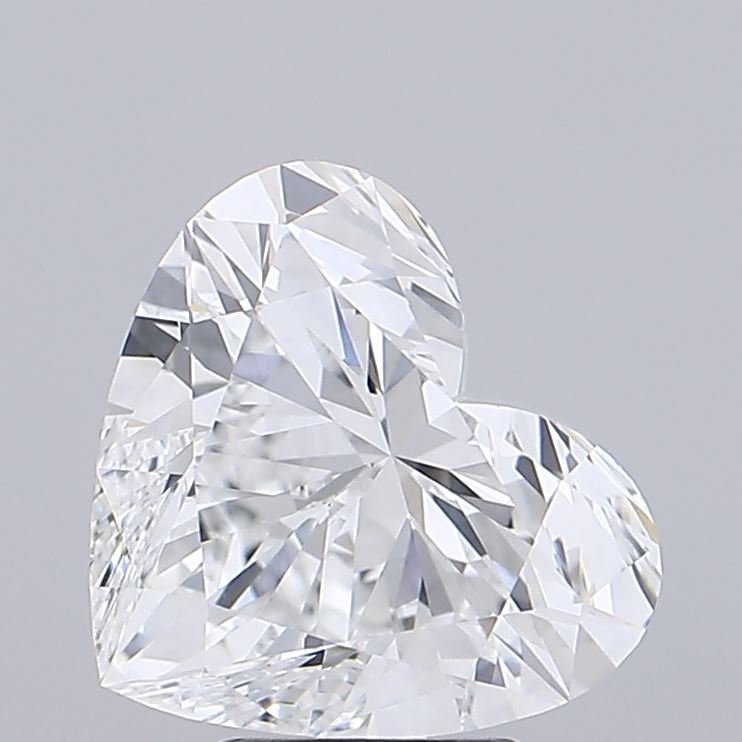5.20ct E VVS2 Rare Carat Ideal Cut Heart Lab Grown Diamond
