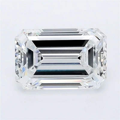 2.29ct E VVS2 Rare Carat Ideal Cut Emerald Lab Grown Diamond