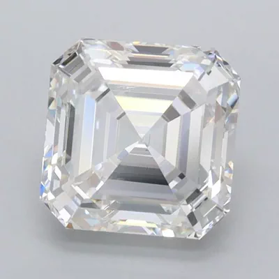 2.11ct E VVS2 Excellent Cut Asscher Lab Grown Diamond