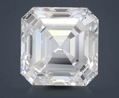 2.11ct E VVS2 Excellent Cut Asscher Lab Grown Diamond