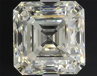 3.01ct J VVS2 Very Good Cut Asscher Diamond