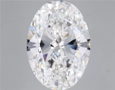 12.07ct E VVS2 Rare Carat Ideal Cut Oval Lab Grown Diamond