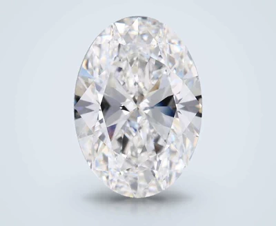12.07ct E VVS2 Rare Carat Ideal Cut Oval Lab Grown Diamond