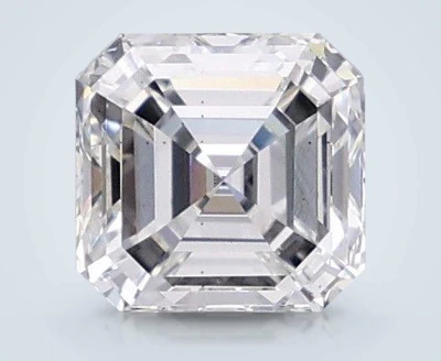 1.53ct E VS2 Very Good Cut Asscher Lab Grown Diamond