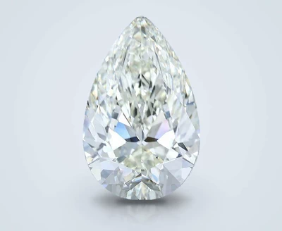 5.01ct J VS1 Rare Carat Ideal Cut Pear Diamond