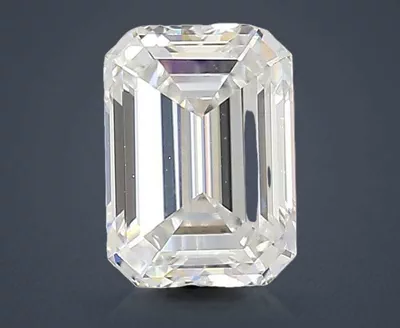 1.61ct F VVS2 Rare Carat Ideal Cut Emerald Lab Grown Diamond