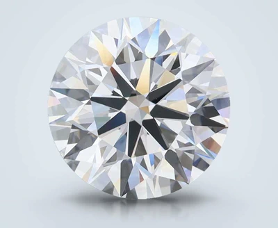 4.56ct D FL Rare Carat Ideal Cut Round Lab Grown Diamond