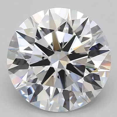 5.04ct D IF Rare Carat Ideal Cut Round Lab Grown Diamond