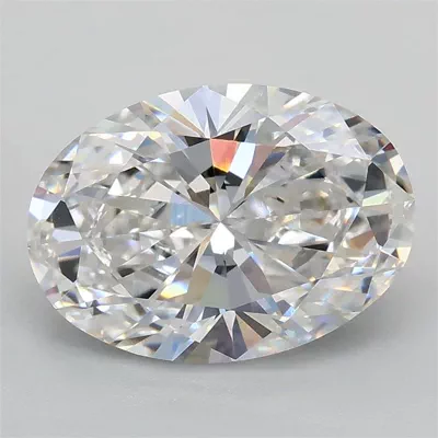 2.01ct E VVS2 Rare Carat Ideal Cut Oval Lab Grown Diamond