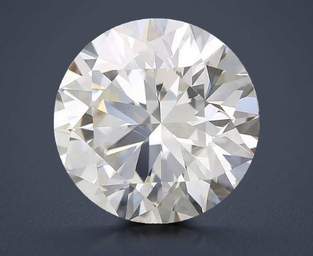 7.05ct K VS1 Rare Carat Ideal Cut Round Diamond