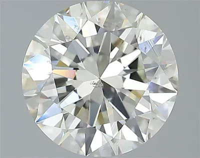 3.00ct K SI1 Excellent Cut Round Diamond