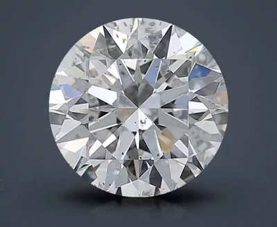 2.03ct E SI2 Rare Carat Ideal Cut Round Diamond