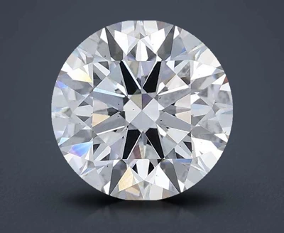 2.31ct E SI1 Rare Carat Ideal Cut Round Lab Grown Diamond