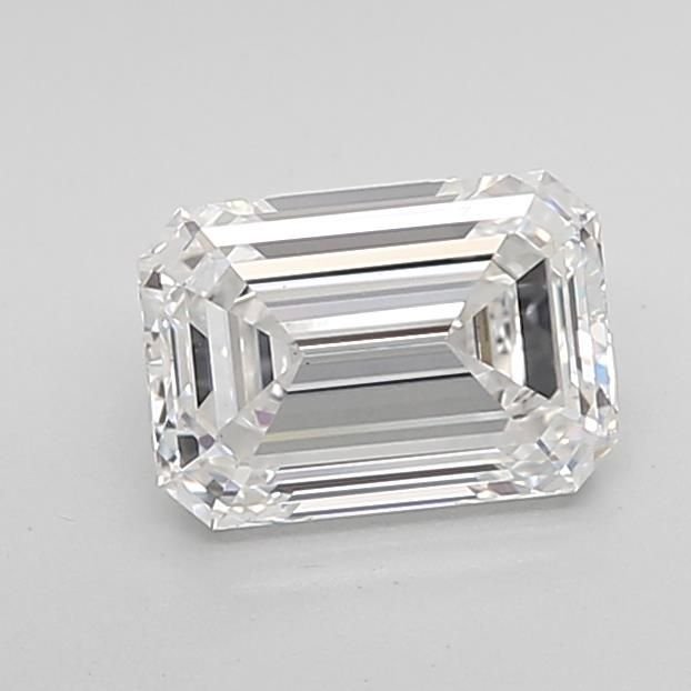 1.56ct D VS1 Rare Carat Ideal Cut Emerald Lab Grown Diamond