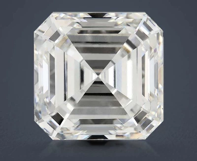 10.28ct E VVS2 Excellent Cut Asscher Lab Grown Diamond