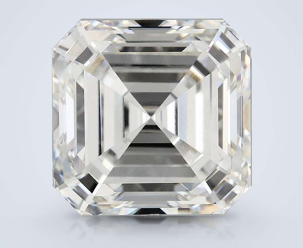 10.28ct E VVS2 Excellent Cut Asscher Lab Grown Diamond