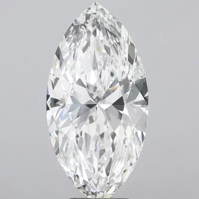 8.06ct E VVS2 Rare Carat Ideal Cut Marquise Lab Grown Diamond