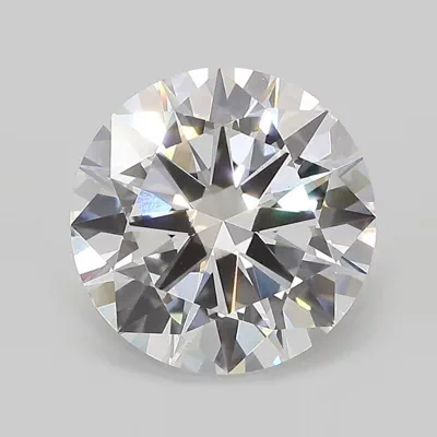 4.03ct F VS1 Excellent Cut Round Lab Grown Diamond