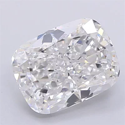2.50ct E VS2 Rare Carat Ideal Cut Cushion Lab Grown Diamond