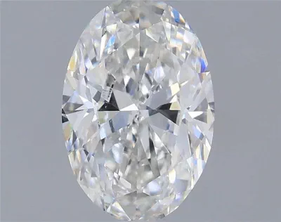 0.80ct E VS2 Rare Carat Ideal Cut Oval Lab Grown Diamond