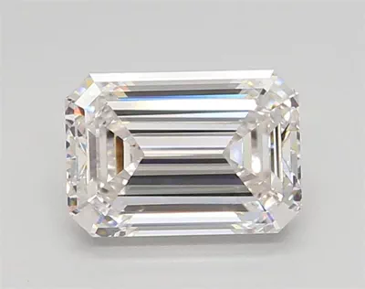 2.01ct F VVS1 Rare Carat Ideal Cut Emerald Lab Grown Diamond