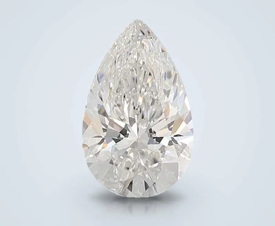 5.10ct F VS1 Rare Carat Ideal Cut Pear Lab Grown Diamond
