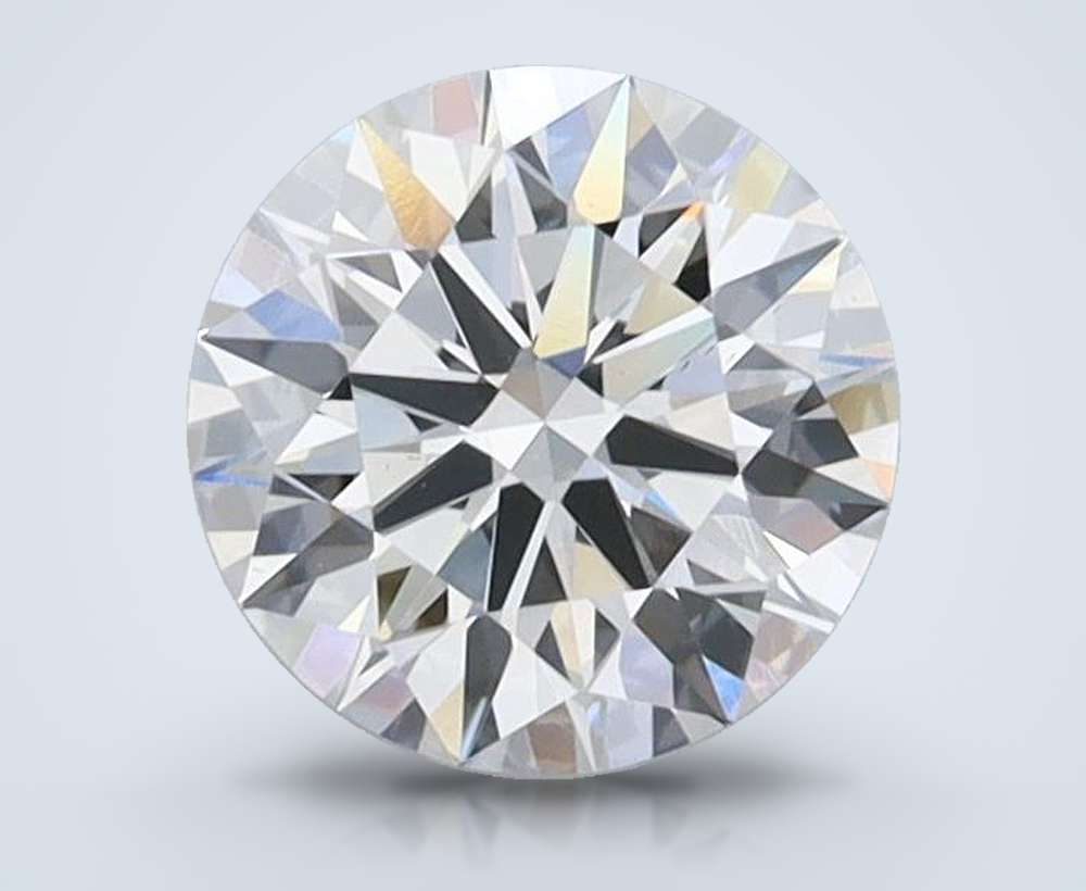 1.04ct E VS2 Rare Carat Ideal Cut Round Lab Grown Diamond