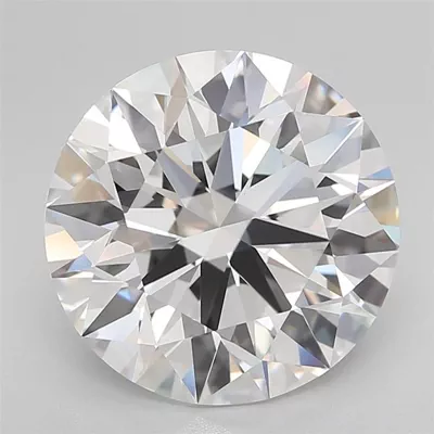 7.56ct E FL Rare Carat Ideal Cut Round Lab Grown Diamond