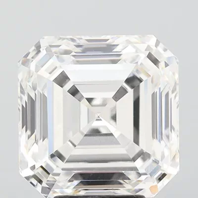 7.54ct F VVS2 Rare Carat Ideal Cut Asscher Lab Grown Diamond