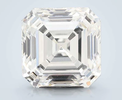 7.54ct F VVS2 Rare Carat Ideal Cut Asscher Lab Grown Diamond