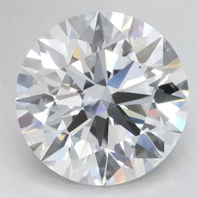 4.40ct D VVS2 Rare Carat Ideal Cut Round Lab Grown Diamond