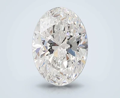 5.07ct E VS1 Rare Carat Ideal Cut Oval Lab Grown Diamond
