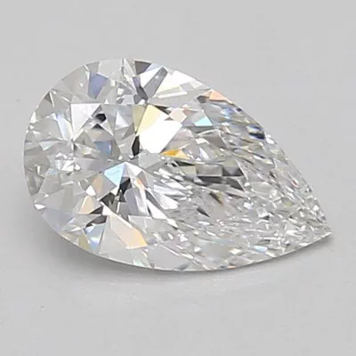 1.10ct D VS1 Rare Carat Ideal Cut Pear Lab Grown Diamond