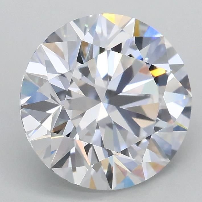2.06ct D VVS2 Rare Carat Ideal Cut Round Lab Grown Diamond