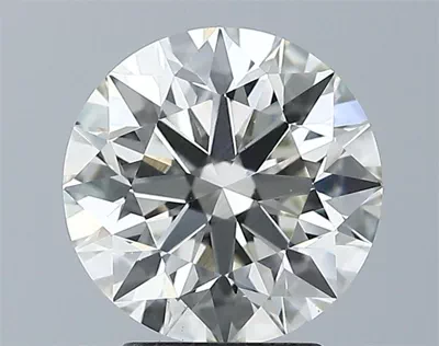 2.61ct I VS1 Excellent Cut Round Lab Grown Diamond