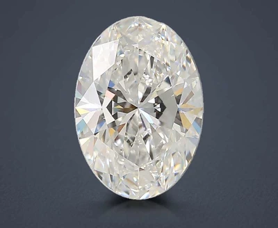 2.58ct E VVS2 Rare Carat Ideal Cut Oval Lab Grown Diamond